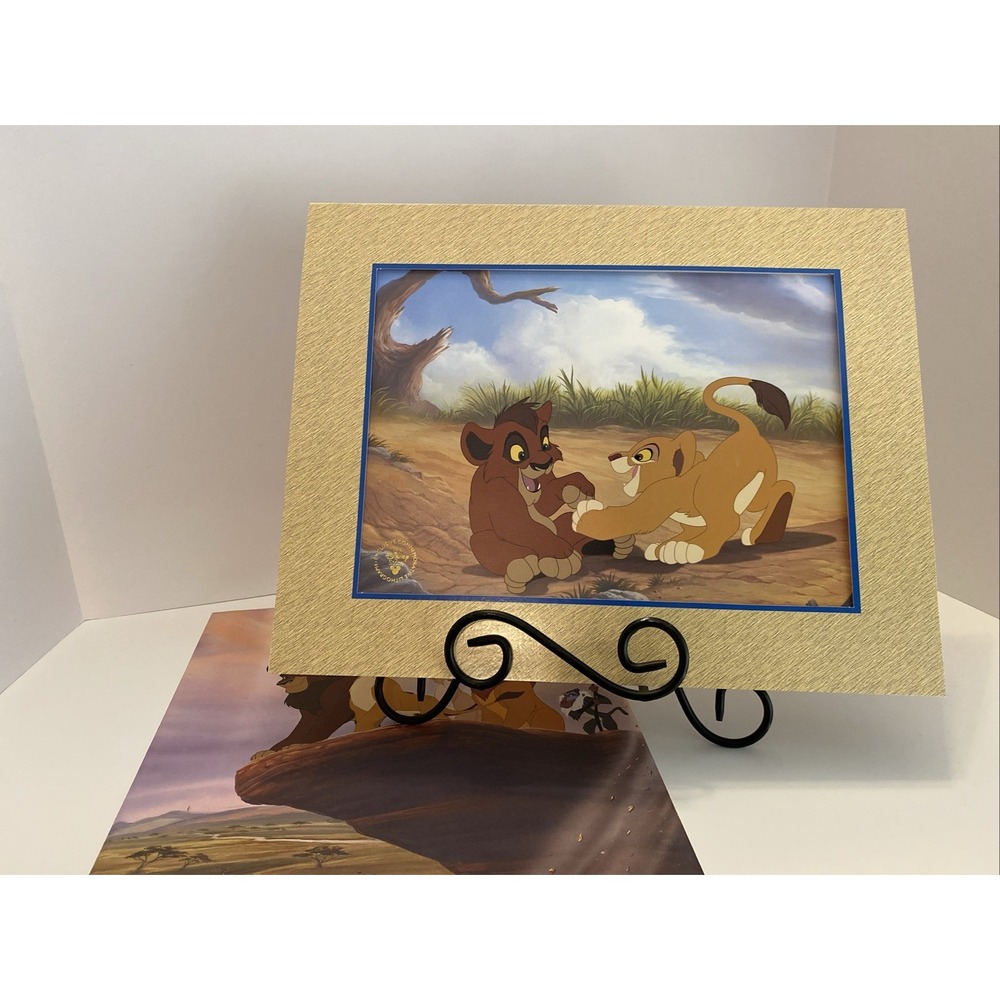 The Lion King II Simba's Pride Disney Store Exclusive Commemorative Lithograph‎